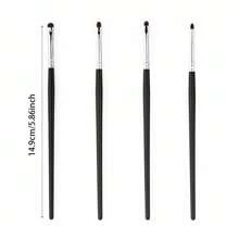 4pcs Eye Makeup Brush Set, Multi-Functional For Eyeliner, Eyeshadow, Highlighting