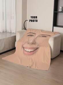 1 pieza Manta personalizada con foto, manta de franela personalizada con fotos y texto, regalo del Día de la Madre para mamá, regalo del Día del Padre para papá, manta de cama, manta personalizada con foto, manta familiar personalizada con foto, manta con imagen personalizada, manta acogedora personalizada para el hogar, oficina, duradera, transpirable, ligera, lavable, divertida, linda, amorosa, suave, cómoda, elegante, simple, personalizada, única, regalo ideal para él, regalo ideal para ella