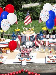 20 Red White Blue Balloons - 4th Of July Decorations Independence Day Patriotic Anniversary Balloons For Birthday Party Balloon Decorations 12 Inch