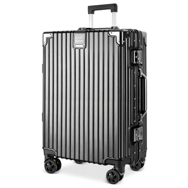 Suitcase, Carry Case, Frame Type, Lightweight, Removable Casters, Dial Lock, Multiple Storage Pockets, Carry Bag, Smartphone Stand, Cup Holder, 360 Degree Rotation, Quiet, Lightweight Design, Double Casters, Shock Resistant, Large Capacity, Travel, Business Trip, Sc901