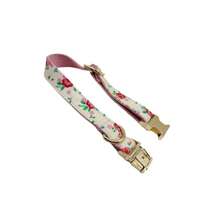 2025 New Style Printed Dog Collar, Zinc Alloy Buckle, Suitable For Large/Medium/Small Pets, Soft & Comfortable, Durable Metal Buckle, Sturdy & Easy To Fasten/Release