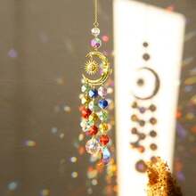 3pcs Sun Catcher Crystal Light Witchy Suncatcher Prism Rainbow Window Hanging - Multicolor - View 12