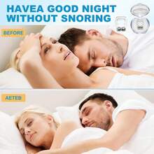 Magnetic Anti-Snoring Nose Clip For Sleep Apnea - Silicone Snoring Stopper - Snoring Solution - Unisex Reusable Anti-Snoring Device For Peaceful Night Sleep - Transparent - View 5