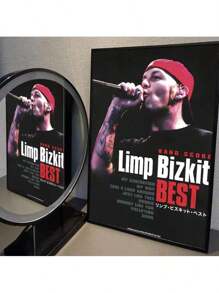 1 Piece Unframed Pop Posters Wall Arts Limp Bizkit Poster Poster Paper Print Home Living Room Bedroom Entrance Bar Cafe Art Painting Decoration