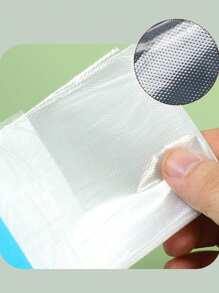10 Stück Einweg-Plastikschürzen, zufällige Farbe, einzeln verpackt, geeignet für Fondue, Grillen, Restaurant, Küche, Atelier, Erwachsenennutzung