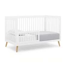 Delta Children Toddler Guardrail - W100725 - Greenguard Gold Certified - White - View 1