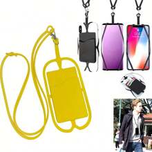 2-7 peças Suporte para Pescoço Premium em Silicone para Smartphones, Bolso de Navegação Fácil, Confortável, Durável e Elegante para Aventuras