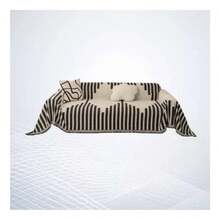 Cat Anti-Scratch Non-Slip Sofa Cover 180x230cm - 黑色 - 查看 7