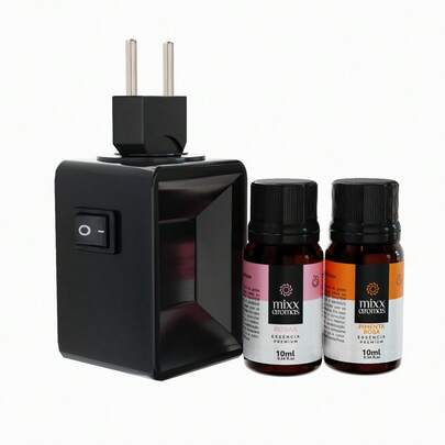 KIT AROMATIZADOR PTO RESINA MAIS 2 ESSENCIA PIMENTA ROSA E ROSAS 10ML