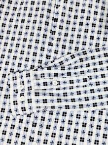Camisa casual a cuadros para hombres, camisa de manga larga retro a cuadros de peso ligero, camisa elegante de manga larga para hombres