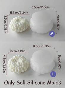 1 pieza Molde de silicona en forma de crisantemo 3D, perfecto para decoración DIY, molde de flor de margarita suculenta para resina y arcilla polimérica, jabón, velas aromáticas, cera de aromaterapia, yeso, pegamento, joyería, difusor de aroma de coche, perfecto para proyectos decorativos creativos e ideas, kits de manualidades, herramientas de arte y artesanía hechas a mano, agrega elegancia a la decoración del hogar, flexible y fácil de usar, suministros para regalos para bodas, graduaciones, fiestas de cumpleaños, decoración de festivales