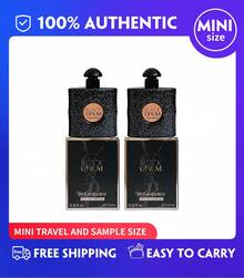 YSL BlackOpium Eau De Parfum  For Women With Coffee & White Flowers,(7.5ml/0.25fl.Oz) Splash Travel Mini(Set Of 2) - Black Opium 15ml(7.5ml*2瓶) - 查看 1