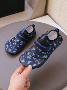 1 Pair Children Quick-Dry Water Shoes, Suitable For Beach, Swimming, Skipping Rope