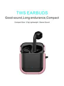 G03 Wireless Earbuds Bluetooth 5.4 Headphones, 40 Hours Playback Stereo Earbuds With Charging Case IPX4 Waterproof In-Ear Headphones With Mic For Phone Tablet Laptop Sports