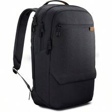 Loop Premier Backpack 1416  Laptop Backpack Made From  Oceanbound Plastic Waterresistant With Padded Shoulder Straps Multiple Compartments Black - PremierBackpack14-16CP7625 - View 1
