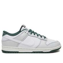 Nike Dunk Men's Casual Athletic Shoes Heritage Flexible Rubber Outsole Casual Weekend Walking White HF2874-001 - Photon Dust/White/Vintage Green - View 1