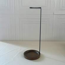 1pc Wooden Incense Holder With Hanging Hooks, Zen Style Home Decor, Suitable For Study, Yoga Room, Tea Room, Bedroom