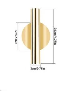 1/2/3 ملصقات ديكور الحائط، قلادات غير مثقوبة، ترتيبات زهور معدنية، زهور صناعية، ديكورات حائط داخلية، أواني زهور ديكور المنزل ديكور الغرفة أواني زهور أواني زجاجية - الذهبي - مشاهدة 2