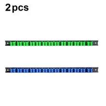 1/2PCS Organizador de Destornilladores y Llaves, Soporte de Herramientas de Mano, Riel de Plástico, Colgador de Llaves con Clips - LSDJ-1PCS-verde - Ver 10