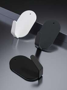 5pcs Hooks, No Drilling Required, Suitable For Bathrooms, Toilets, Kitchens, Bedrooms, No-Drill Wall Hooks, Multi-Functional Hooks, Can Hang Clothes, Towels, Bathrobes, Bathroom Supplies - Multicolor - View 8