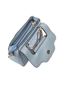 1 Pezzo Borsa a tracolla in pelle PU con stampa di moda, borsa a tracolla elegante di piccole dimensioni di design di lusso, borsa a tracolla messaggera, accessorio per la scuola, back to school