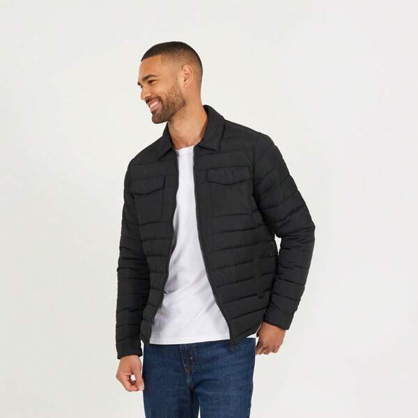 brave soul Kurtka pikowana z kołnierzykiem