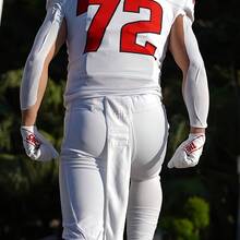 1pc Quarterback Rugby/Football Towel, Waist Flag & Absorbent Hand Towel - Multicolor - View 9