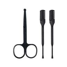 Household Beauty Tools: Small Scissors, Nose Hair Trimmer, Rounded Eyebrow Scissors, Stainless Steel Scissors - And 2pcs Anti-Scratch Double-Headed Nose Hair Trimmer