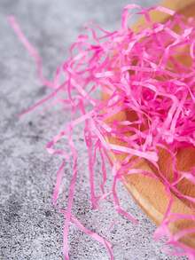 100g Raffia Fillers Gift Box Shredded Paper Raffia Gift Box Filler Gift Decoration For Fruit Basket Present Pack Valentine Day - Multicolor - View 8