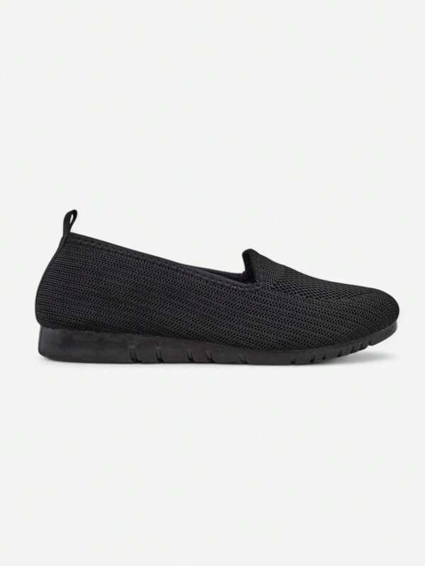 Dames stoffen mocassins