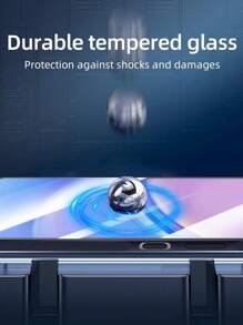 Paquete de 3 protectores de pantalla de vidrio compatible con Samsung A15 5G de 6.5 pulgadas [dureza 9H] - Protector de pantalla de vidrio templado de alta definición, apto para A16 A55 A54 A34 A54 A13 A14, resistente a arañazos, fácil de instalar [compatible con fundas de teléfono] Regalo para cumpleaños, familia, amigos Protector de pantalla de teléfono, accesorios de teléfono