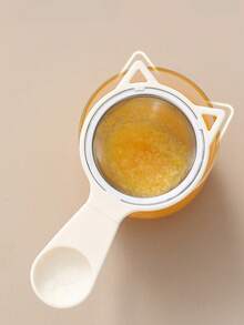 1/2pcs Filter Screen Baby Soybean Milk Juice Press Creative Household Colander Auxiliary Food Stainless Steel Tool Screen - Multicolor - View 5