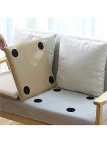 15 套简约白色圆形地板贴纸 - 黑色 - 查看 4