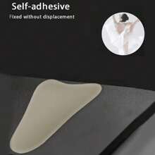 4pcs Women's Silicone Anti-Exposure And Embarrassment Yoga Pants Tennis Clothes Private Protection Stickers Self-Adhesive(1/2/4pcs)