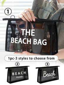 Bolsa de maquillaje portátil de mujer con patrón impreso de enchufe de cable de datos de malla de nailon, bolsa de cosméticos multiuso portátil, bolsa de maquillaje de viaje, organizador de artículos de tocador, bolsa de almacenamiento de equipos de carga, regalo para regreso a clases, doctor, profesor, bolsa de maquillaje, estuche para productos de belleza, neceseres de viaje, artículos esenciales de dormitorio, regalos de boda para damas de honor, regalos para mamá, regalos de cumpleaños, regalos para amigos