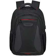 AT Work 15.6 Inch Laptop Backpack  USB 45 Cm 25 L Black Bass Black - As Pic - View 2