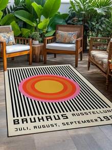 1 covor vintage color-block, covor pentru dormitor, decor pentru cameră, covor pentru living, decor pentru casă, covor de zonă, covor de bucătărie, covor pentru cameră de jocuri, covor de bun venit, covor de baie, decor pentru bucătărie, rezistent la praf și murdărie, pentru toate anotimpurile