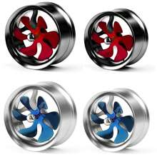 8 pièces/4 paires d'écarteurs d'oreilles en acier inoxydable et zircone double évasé de 4 mm à 14 mm. Bijoux de perçage du corps hypoallergénique pour les peaux sensibles. Boucles d'oreilles, bijoux d'oreilles pour femmes, été, plage, mariage