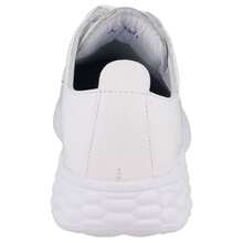 Zapato Enfermera Médico de Piel Dominiq Mod. 2871 Ligeros comodos faciles de abrochar transpirable - Blanco - Ver 4