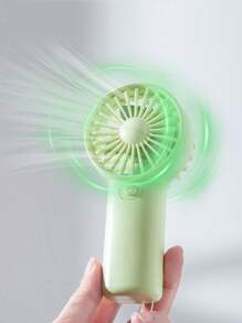 1 pezzo Mini Ventilatore Portatile, Leggero Ventilatore Palmare - Ottimo per Ufficio, Esterno, Viaggio e Campeggio - Mantieni il fresco in qualsiasi momento, ovunque! - (Batterie non incluse), Indispensabile per il Raffreddamento Estivo, Spiaggia, Viaggio