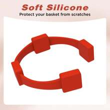 Nuovi foglietti magnetici di silicone per bloccare la sicurezza per friggitrice ad aria, fermagli per fissare la carta da forno del vassoio per friggitrice ad aria, dispositivi di fissaggio