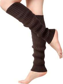 Leg Warmers For Women, Cute Knit Leg Warmer Socks For Dance, Fall / Winter - Multicolor - View 11