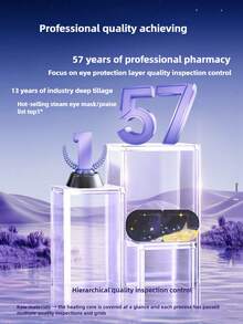 Zoesmien 2/10 片装蒸汽眼罩，含精油川芎、陈皮、薰衣草香味，自发热，缓解眼部疲劳和干涩，帮助睡眠，适合午睡、旅行和商务旅行，耳挂式设计，便携，遮光，适用于学生、办公室工作人员、长期使用电脑/手机的用户的基本眼部护理，男女通用，适用于成人、青少年、学校、返校、旅行、旅行必需品、家居必需品、眼罩、睡眠面罩