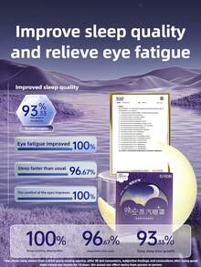 Zoesmien 2/10 片装蒸汽眼罩，含精油川芎、陈皮、薰衣草香味，自发热，缓解眼部疲劳和干涩，帮助睡眠，适合午睡、旅行和商务旅行，耳挂式设计，便携，遮光，适用于学生、办公室工作人员、长期使用电脑/手机的用户的基本眼部护理，男女通用，适用于成人、青少年、学校、返校、旅行、旅行必需品、家居必需品、眼罩、睡眠面罩