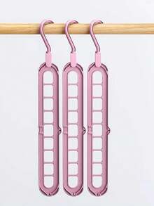 Expandable Folding 9-Holes Hanger, Storage Non-Slip Drying Clothes Rack Room Decor Home Decor Bed Room Decor Dress Pants Shoes Jeans Boots Skirt, Spring, Minimalist