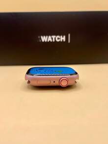 SMART WATCH SERIES 9 SPORT WITH TWO INTERCHANGEABLE STRAPS, SMART WATCH WITH STEP COUNTER, CALORIES AND MORE - Pink - View 4