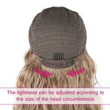 Highlight Blonde V Part Wig Ombre Upgrade Glueless U Part Wig Clip In Hair Extensions Synthetic Half Wig For Women - T4/33/15# - View 4