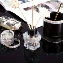 2pcs Self-Adhesive Rhinestone Sticker Accessories, DIY Rhinestone Strip Decor, Clothing Accessories - Multicolor - View 2