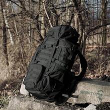 Tactical Backpack Large Backpack Military Rucksack Hiking Backpack Camping Backpack Patrol Molle Pack With Rain Cover For Outdoor Trekking Mountaineering Hunting - 70lBlack - View 7