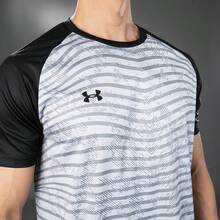 Under Armour 男女通用短袖T恤，2026新款足球训练运动跑步健身透气款，24500510-011
